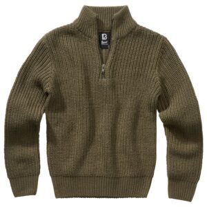 Kids Marine Troyer Pullover oliv XL