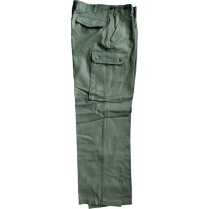 Köhler Moleskinhose mit Reißverschluss oliv Bekl. 60 kurz