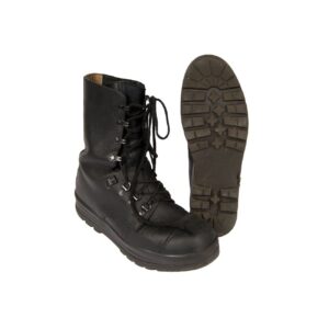 Schweizer Bergstiefel hoch schwarz gebraucht Schuhe D 46,5