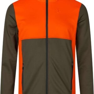 Seeland Elliot Fleecejacke Grün Orange