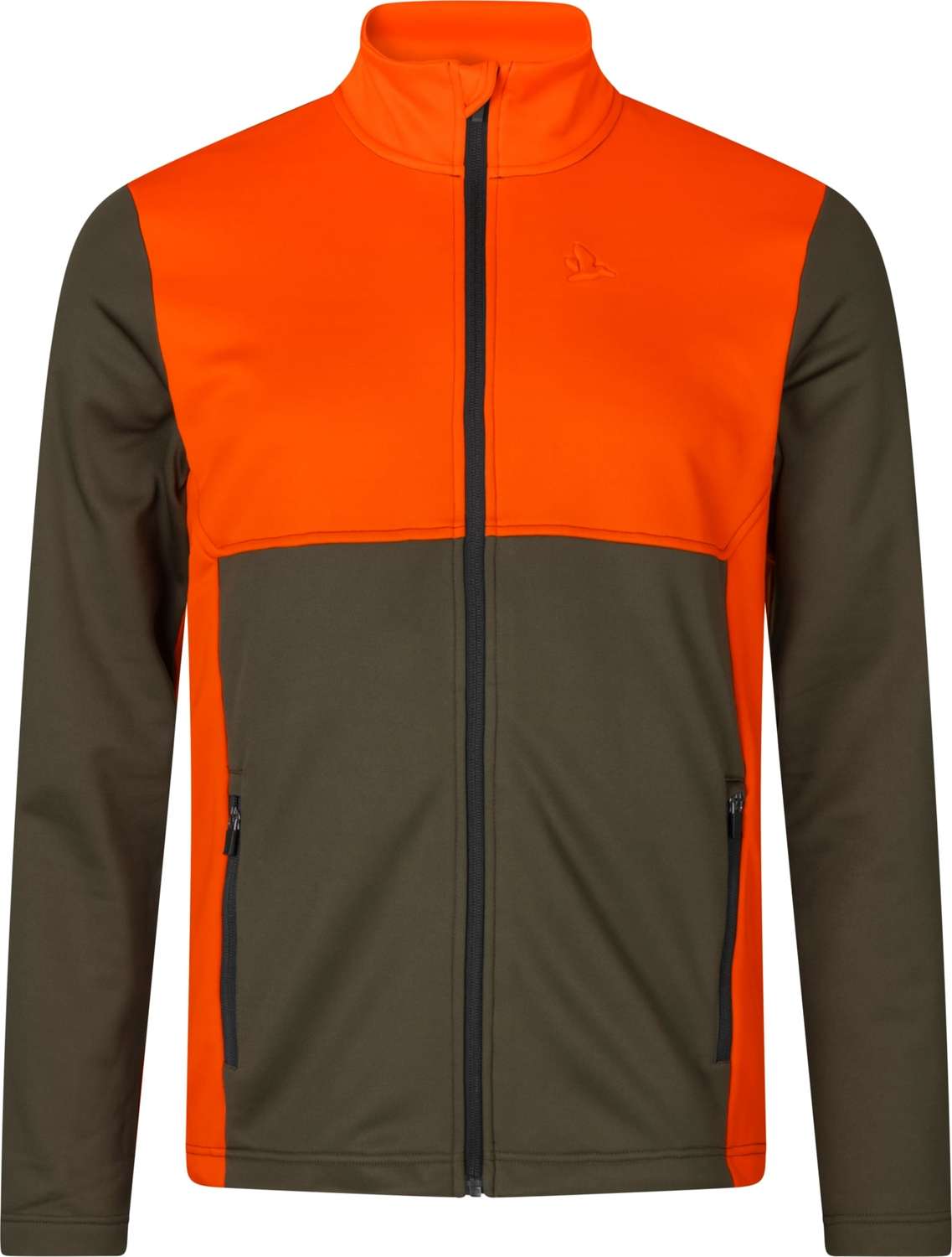 Seeland Elliot Fleecejacke Grün Orange