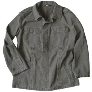Bundeswehr Köhler Field Jacket Moleskin Feldjacke stonewashed oliv M