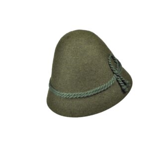 Hubertus Jagdhut Trachtenhut Filzhut Schinderhannes oliv Kopfbedeckung 58