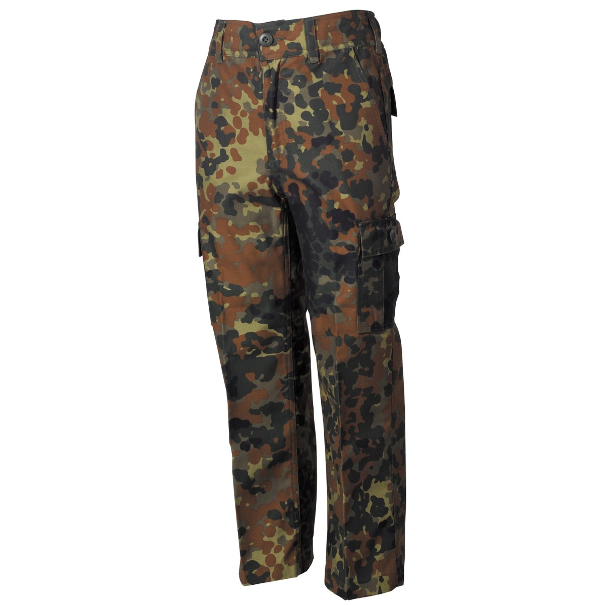 MFH US BDU Kids-Hose mit Gummizug flecktarn XXL