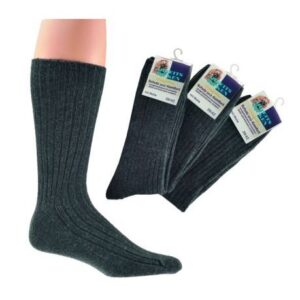 3 Paar Arbeits-Socken dunkelgrau = 4,97 €/Paar Schuhe D 43