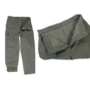 Bundeswehr Moleskinhose mit Thermofutter Oliv BW 11