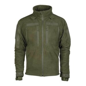 Kälteschutz Jacke Bonded Fleece oliv 3-XL