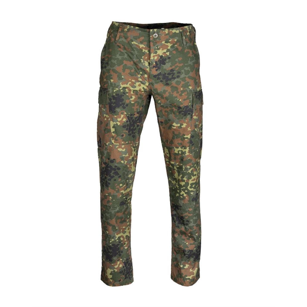 US BDU Feldhose Ripstop Slim Fit flecktarn 3-XL