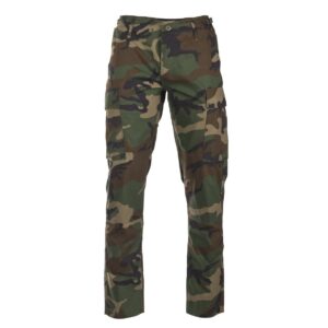 US BDU Feldhose Ripstop Slim Fit woodland 3-XL