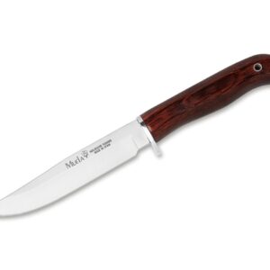 Gred 13R Coral Wood Jagdmesser mit hochwertiger Lederscheide