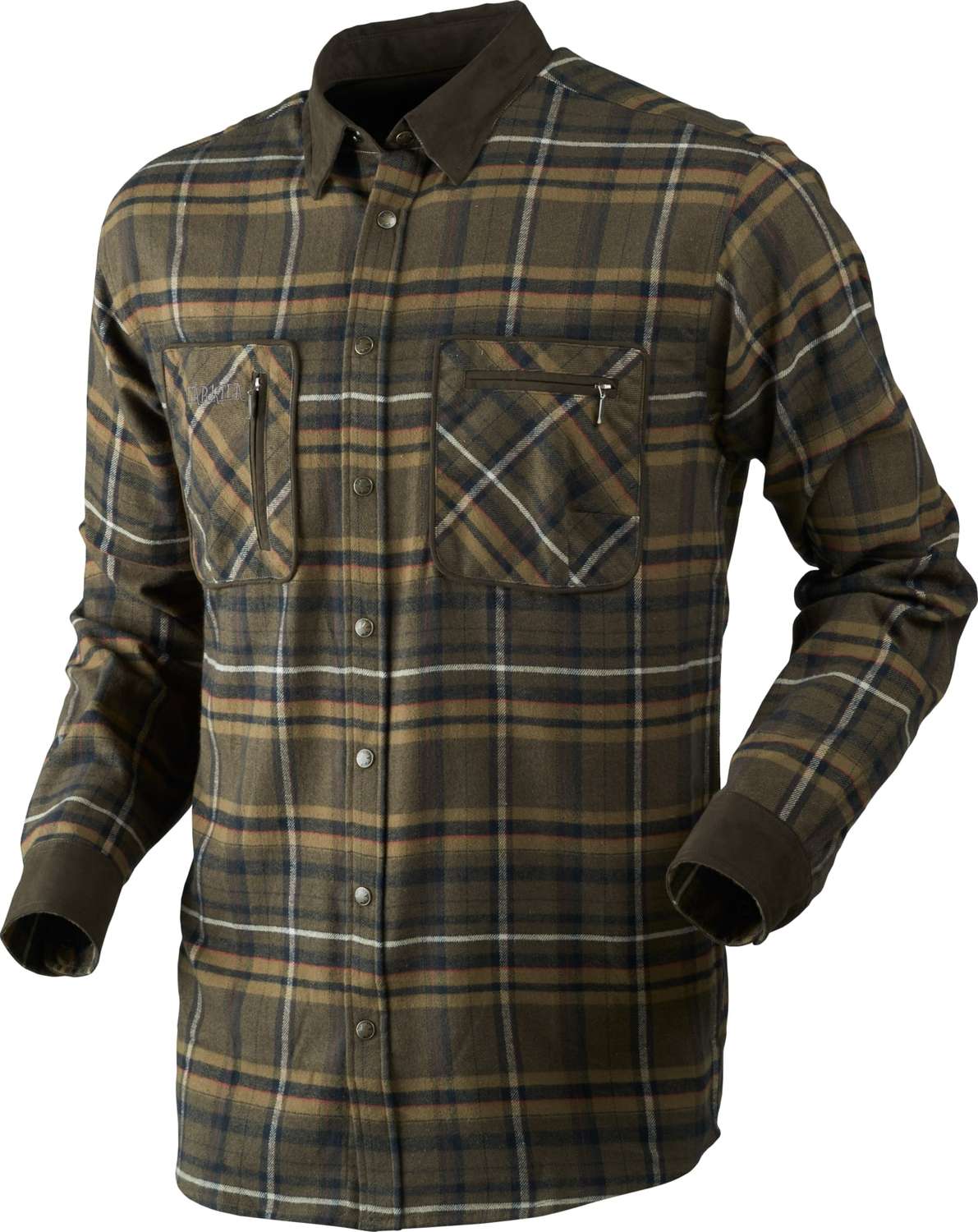 Härkila Pajala Jagdhemd - Willow Green Check