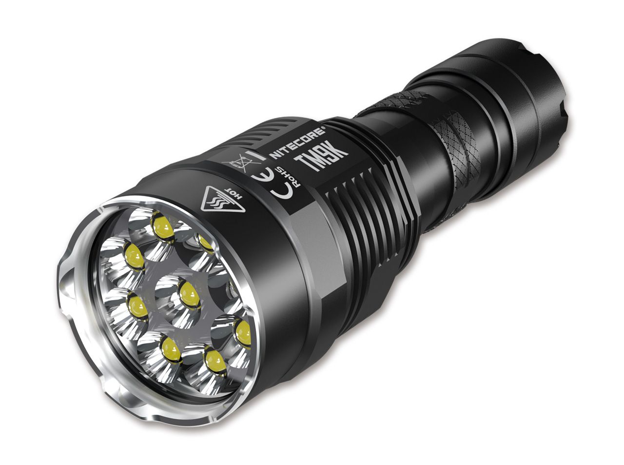 Nitecore Original TM9K Taschenlampe inkl USA Ladekabel und Holster