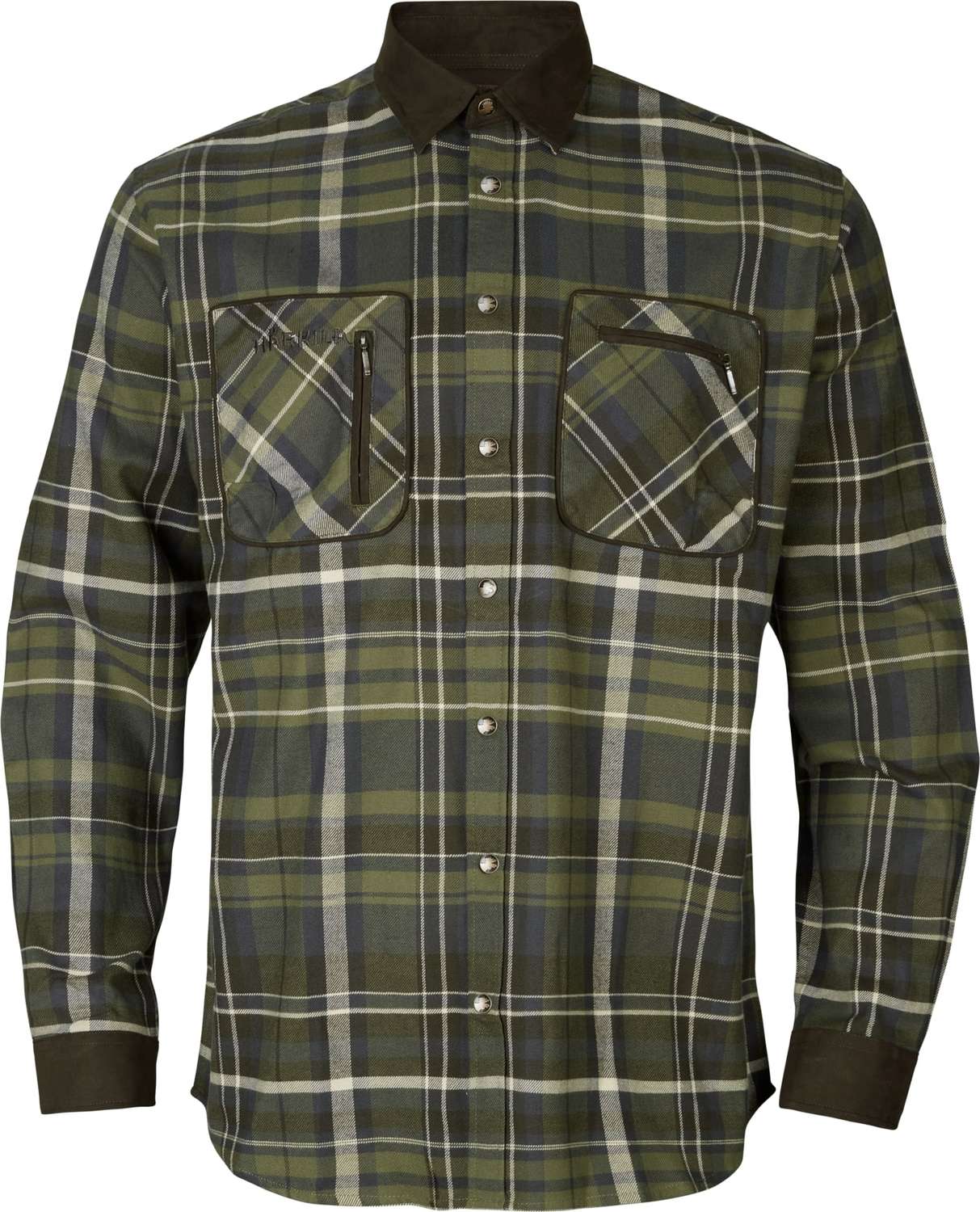 Härkila Pajala Jagdhemd - Olive Check